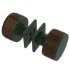 Rubinet Shower Door Knob (set) Green Envy