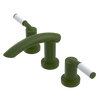Rubinet Widespread Lav. Set. (less drain) Green Envy