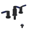 Rubinet Bidet Fitting with Spray, Diverter, and Vacum Breaker (Less Drain) Matt Black