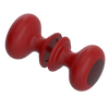 Rubinet Shower Door Knob (set) Maroon