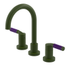 Rubinet Widespread Lav. Set. (less drain) Green Envy