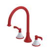 Rubinet Widespread Kitchen Set Red