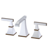 Rubinet Widespread Lav. Set. (less drain) Satin Chrome
