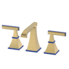 Rubinet Widespread Lav. Set. (less drain) Satin Brass
