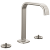 Brizo Widespread Lavatory Faucet With Square Spout Less Handles
