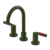Rubinet Widespread Lav set (less drain) Green Envy