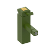Rubinet Single Control Bidet Fitting (less drain) Green Envy