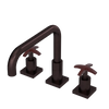 Rubinet Widespread Kitchen Set with Genesis Spout Oil Rubbed Bronze