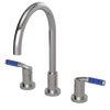 Rubinet Widespread Kitchen Set Polished Nickel