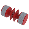 Rubinet Shower Door Knob (set) Red