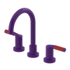 Rubinet Widespread Lav set (less drain) Purple Haze