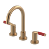 Rubinet Widespread Lav set (less drain) Satin Gold