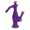 Rubinet Single Control Bidet Fitting (less drain) Purple Haze