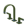 Rubinet Widespread Lav. Set. (less drain) Green Envy