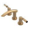Rubinet Widespread Lav. Set. (less drain) Satin Gold