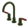 Rubinet Widespread Lav. Set. (less drain) Green Envy