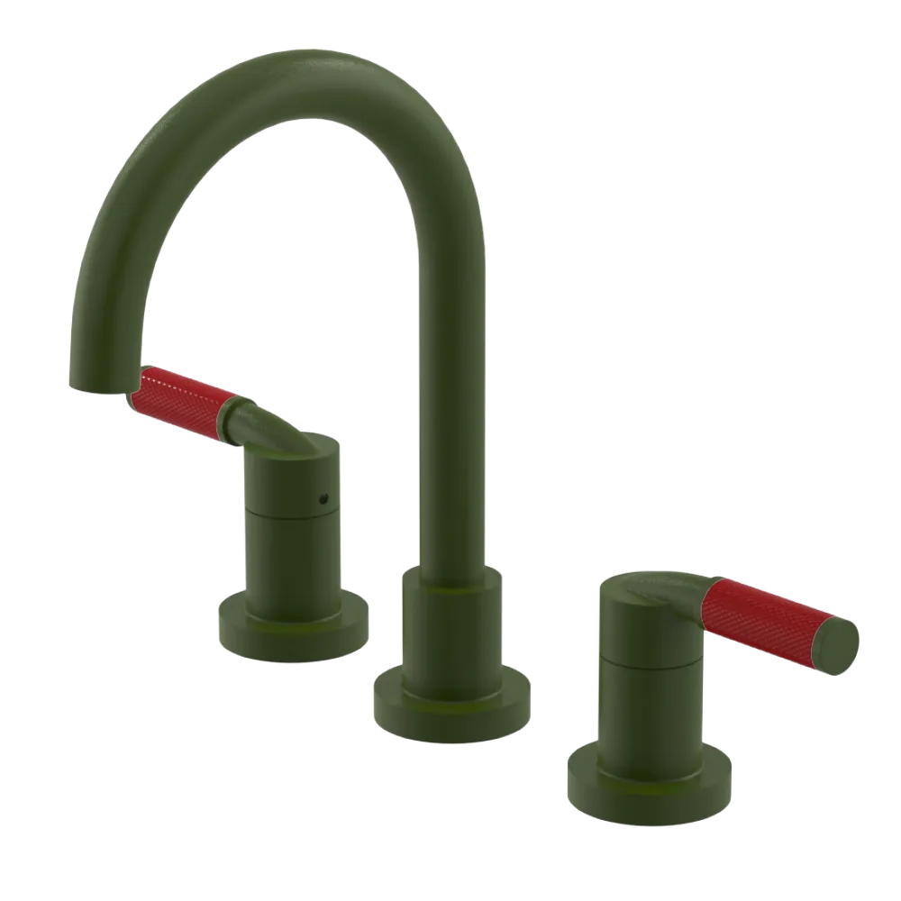 Rubinet Widespread Lav. Set. (less drain) Green Envy