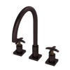 Rubinet Widespread Kitchen Set Oil Rubbed Bronze