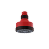 Rubinet 3 FUNCTION SHOWER HEAD Red