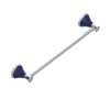 Rubinet Towel Bar 18" Satin Chrome