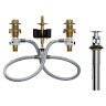 Moen Cia Chrome two-handle bathroom faucet