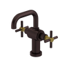 Rubinet Single Hole Dual Handle Lav. Set. (less drain) Oil Rubbed Bronze