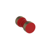 Rubinet Shower Door Knob (set) Red