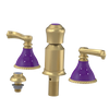 Rubinet Bidet Fitting with Spray, Diverter, and Vacum Breaker (Less Drain) Satin Brass