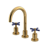 Rubinet Widespread Lav. Set. (less drain) Gold