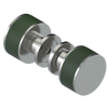 Rubinet Shower Door Knob (set) Satin Nickel