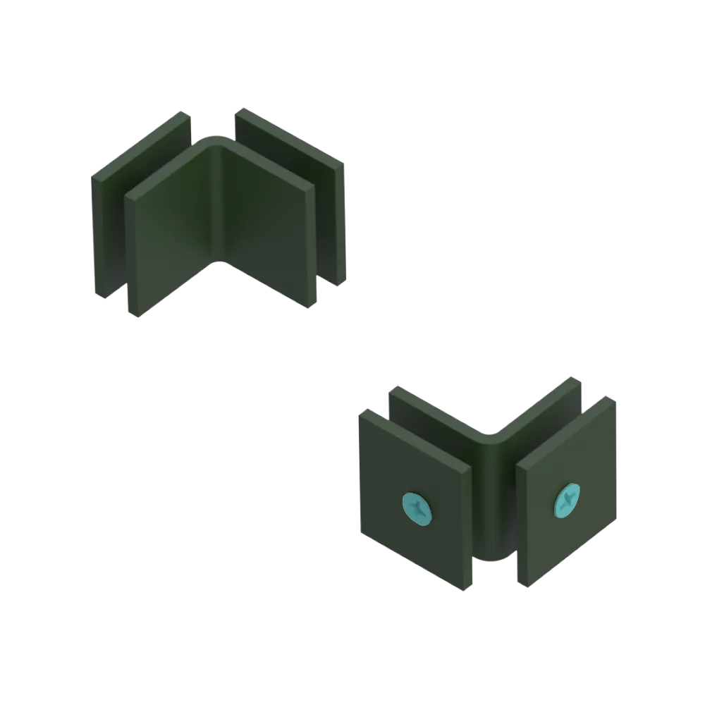 Rubinet 90 Glass to Glass Open Face Green Envy