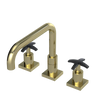 Rubinet Widespread Kitchen Set with Genesis Spout Gold