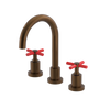Rubinet Widespread Lav. Set. (less drain) Tuscan Brass