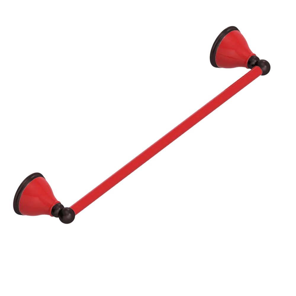 Rubinet Towel Bar 24" Red