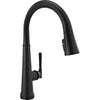 Emmeline Emmeline Touchless Kitchen Pull-down Chrome - Matte Black