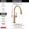 Delta Touch2O Kitchen Faucet with Touchless
