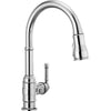 Broderick Pull-down Kitchen Withshieldspray 1L - Chrome