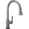 Broderick TOUCH2O Pull-down Kitchen Withshieldspray 1L - Black Stainless