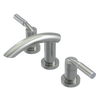 Rubinet Widespread Lav. Set. (less drain) Satin Nickel
