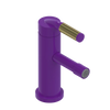 Rubinet Single Control Bidet Fitting (less drain) Purple Haze