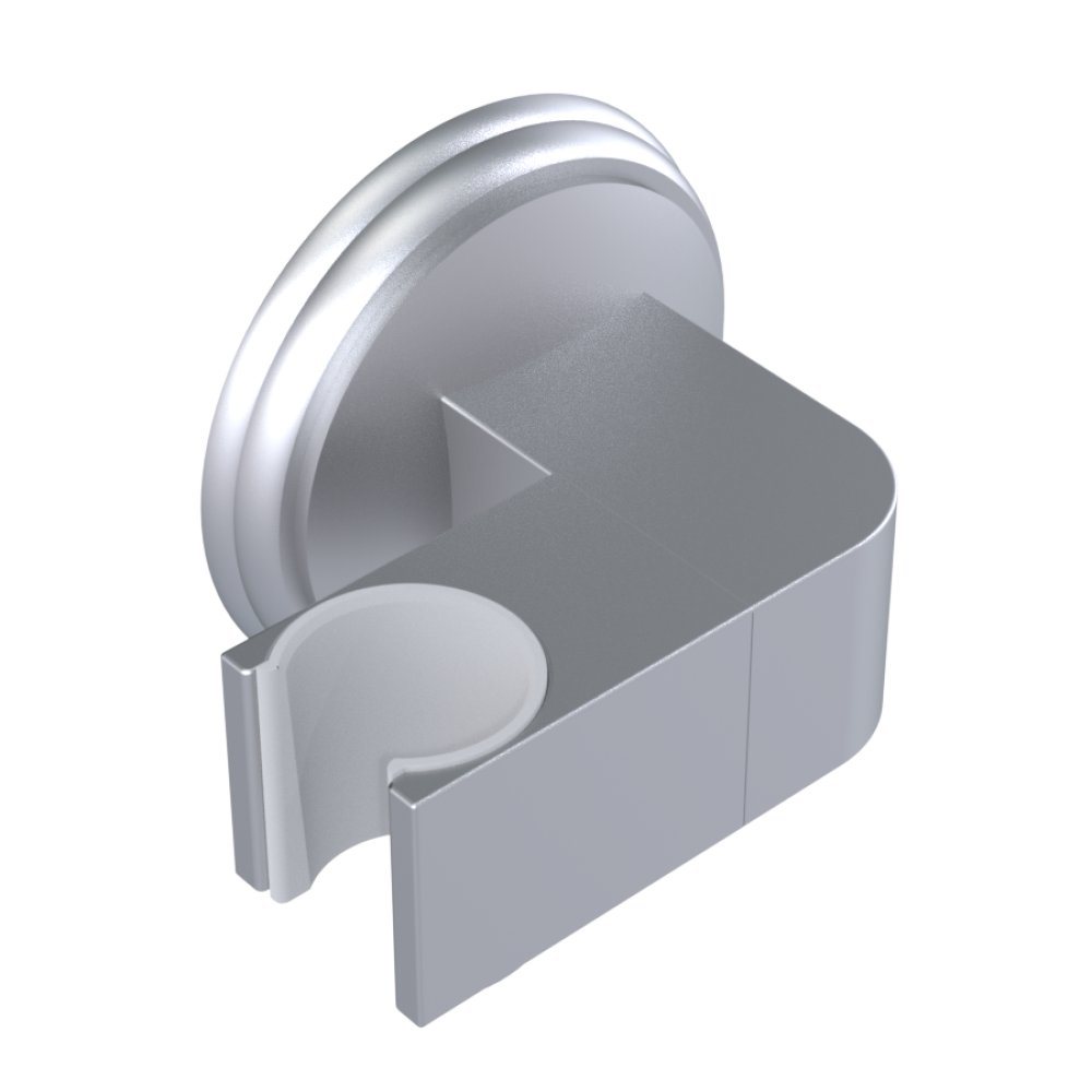 Rubinet Wall Bracket for Hand Held Shower Satin Chrome