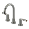 Rubinet Widespread Lav set (less drain) Satin Nickel