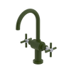 Rubinet Single Hole Dual Handle Lav. Set with LaSalle Spout (less drain) Green Envy