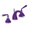 Rubinet Widespread Lav. Set. (less drain) Purple Haze