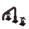 Rubinet Widespread Kitchen Set with Genesis Spout Oil Rubbed Bronze