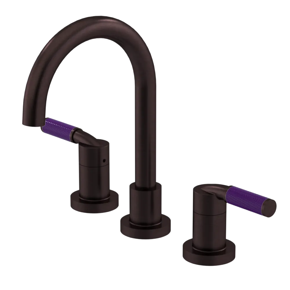 Rubinet Widespread Lav. Set. (less drain) Oil Rubbed Bronze