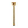 Baril 12" ceiling mounted shower arm, square flange