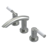 Rubinet Widespread Lav. Set. (less drain) Satin Nickel