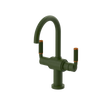 Rubinet Single Hole Dual Handle Lav. Set. (less drain) Green Envy