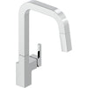 Junction Single Handle Pull-down Kitchen Faucet - Chrome